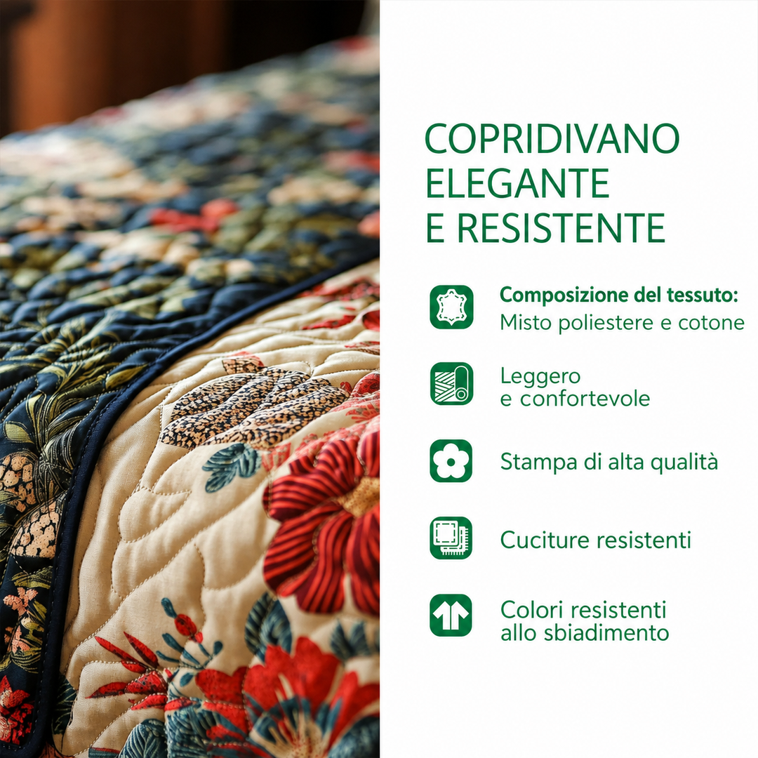 Quilted Western Style Sofa Cover NCU0NT10820
