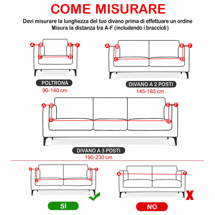 Quilted sofa cover with solar pattern NCU0VT337