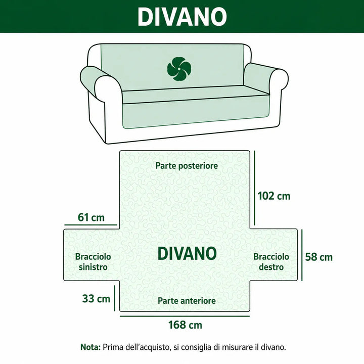 Quilted sofa cover with sacred Christmas light NCU0NT11333
