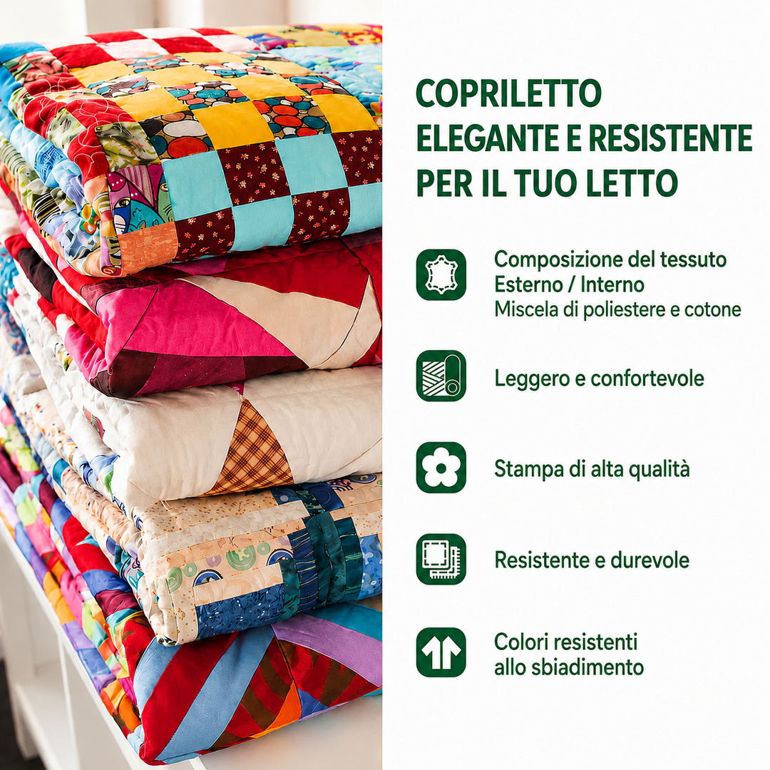 3-Piece Bed Cover - Summer Retreat