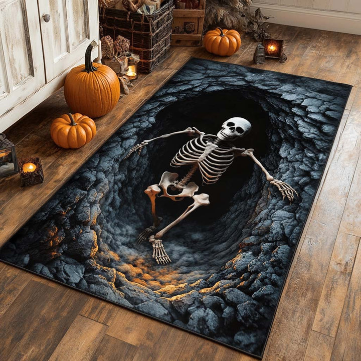 Deep Abyss Skeleton Area Rug NCU0XD761