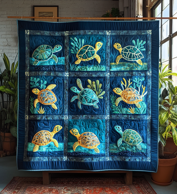 Dreamy Aquatic Artistic Tapestry NCU0DV806