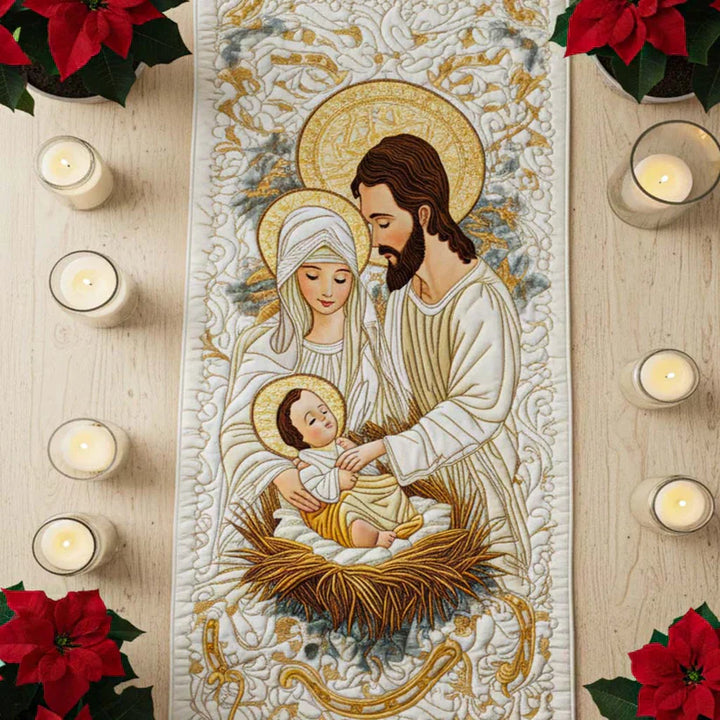 Quilted Tablecloth - Bethlehem Light