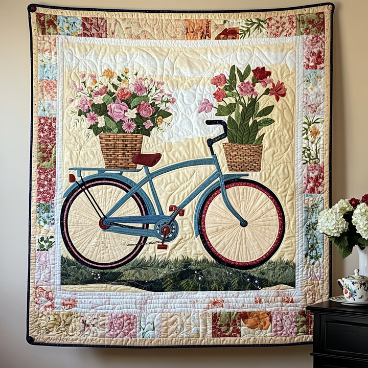 Bloom Journey Art Quilt Wall Hanging NCU0TL1021