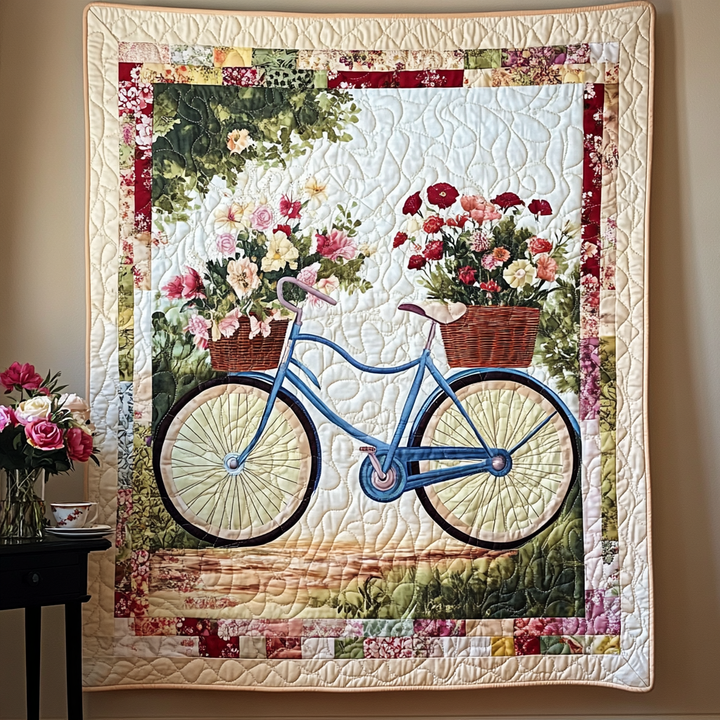 Artistic Rug with Flower Wheels NCU0TL1020