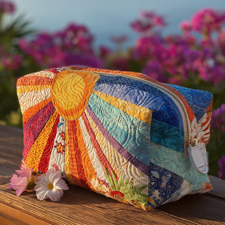 Quilted beauty case with boho rays NCU0PT9280