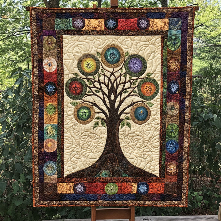 Eternity Branches Art Quilt Hanging NCU0PT3284