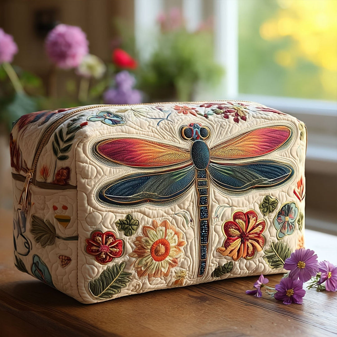 Quilted beauty case with lightweight dreamcatcher NCU0PT9337