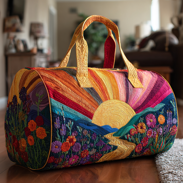 Quilted Travel Bag with Bright Dawn NCU0DK9815