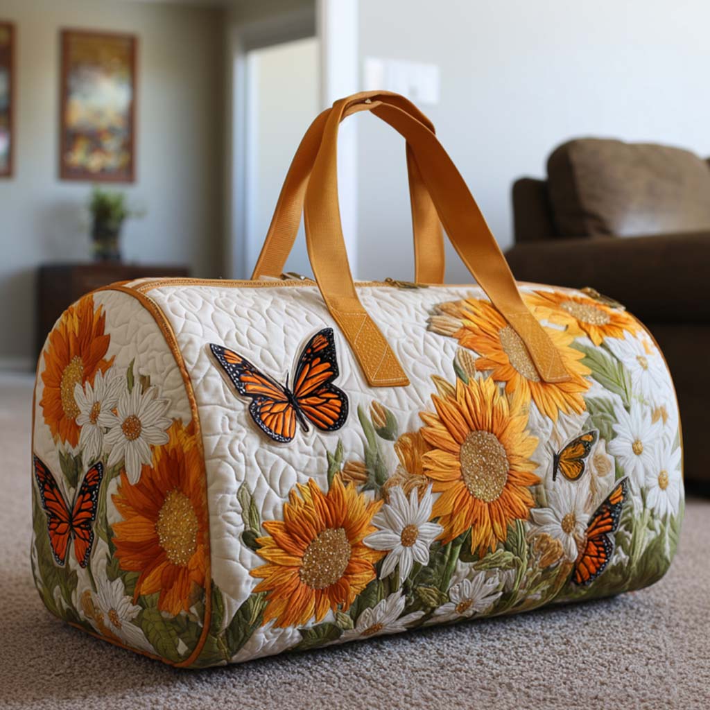 Quilted Travel Bag with Bright Fields NCU0NT9682