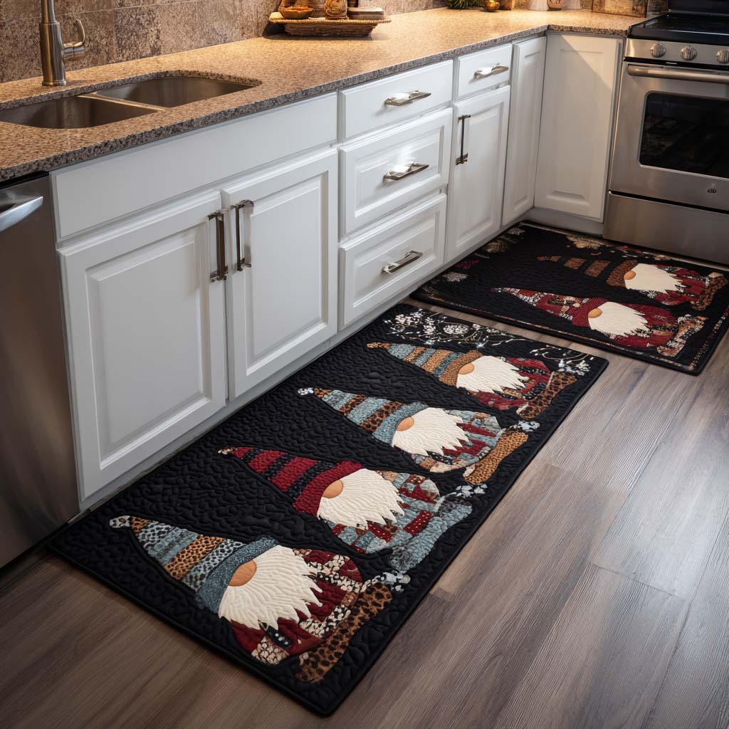 Non-slip Christmas Kitchen Mat with Festive Songs NCU0NT10912