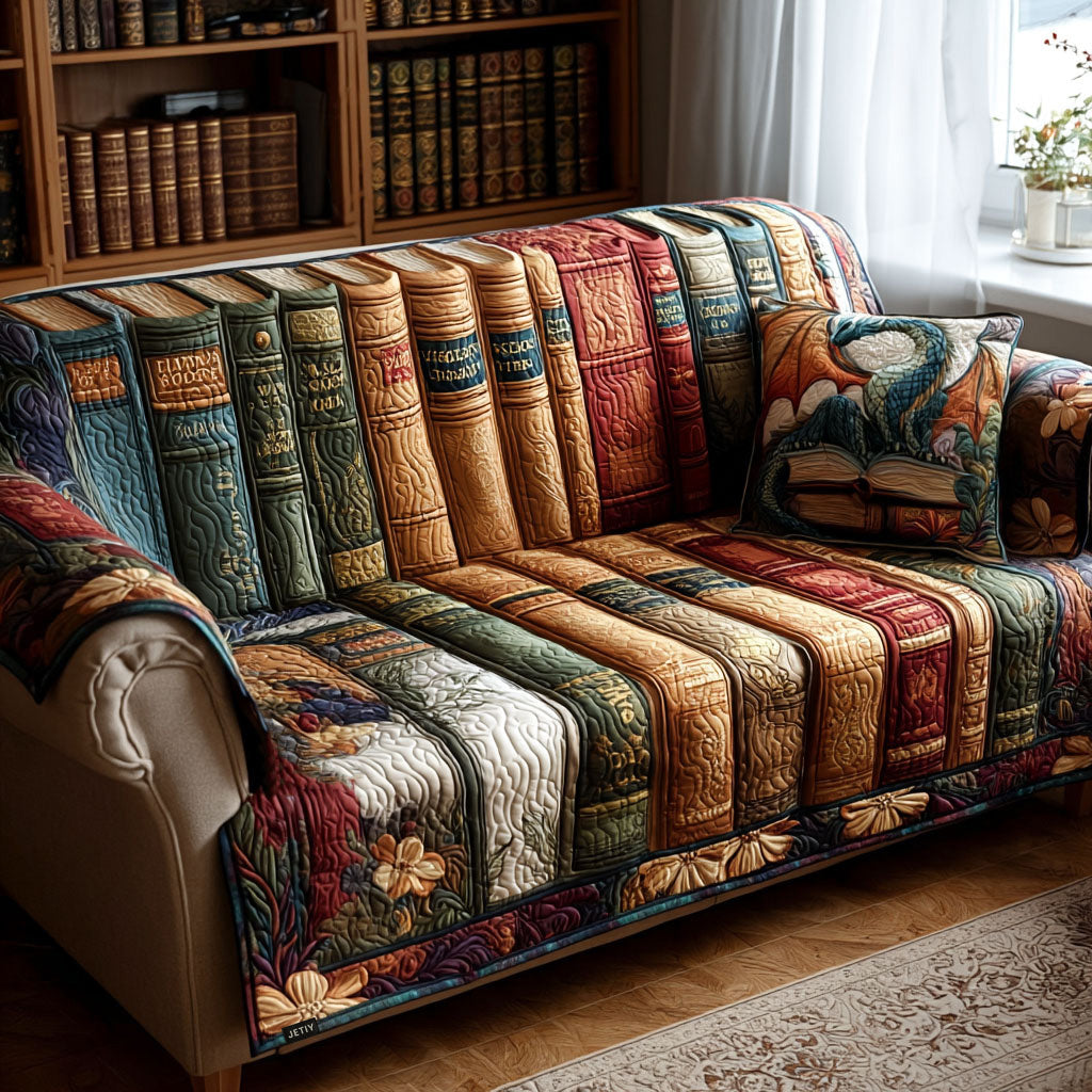 Quilted sofa cover for reading corner NCU0PT9735