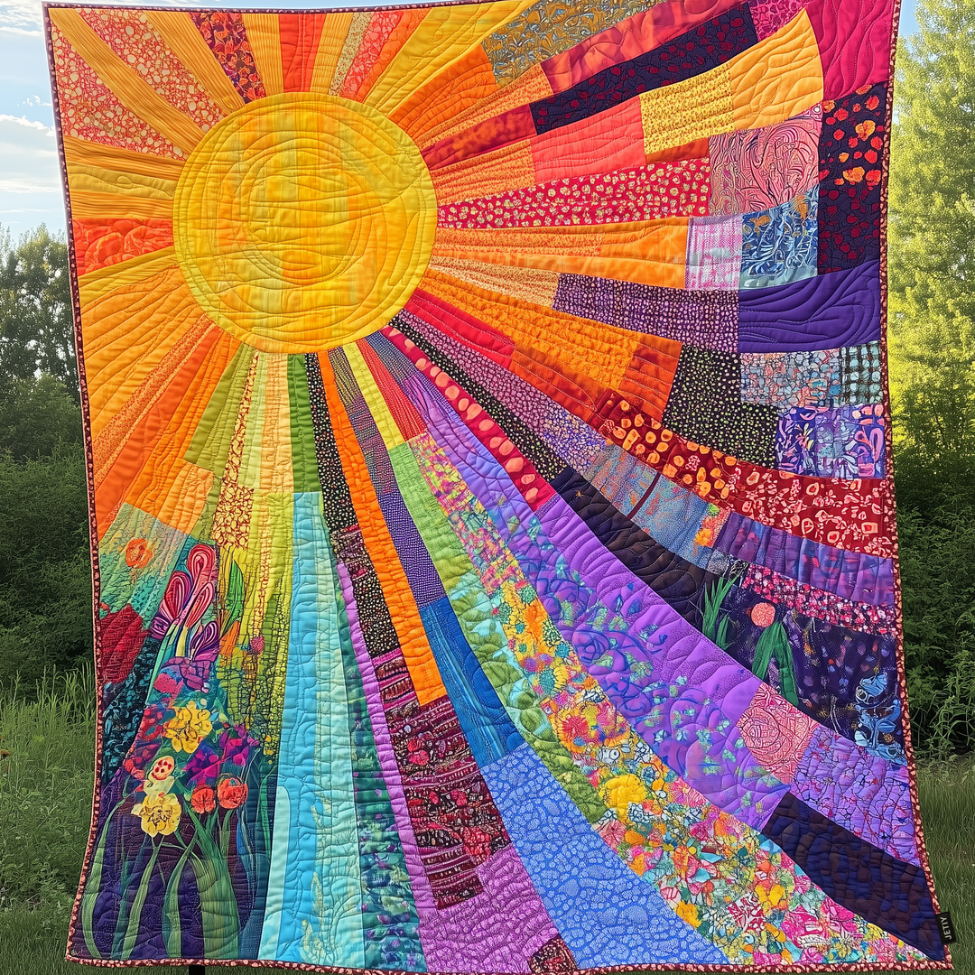 Quilted Blanket Radiant Sun NCU0VL673