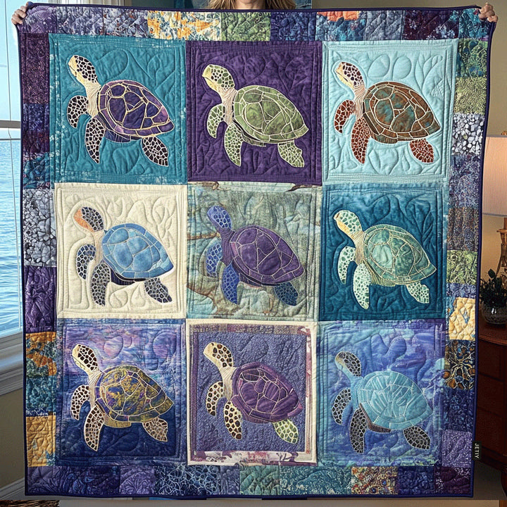 Quilted Blanket Coastal Bliss NCU0TL1114