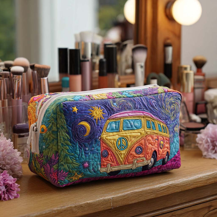 Quilted beauty case with cosmic journey NCU0PT9425