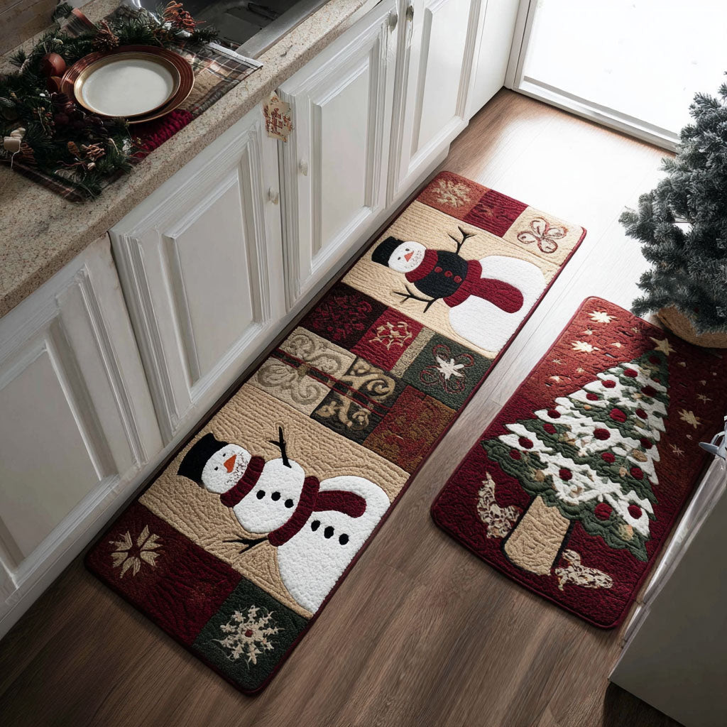 Cozy Non-Slip Christmas Kitchen Mat NCU0PT10150