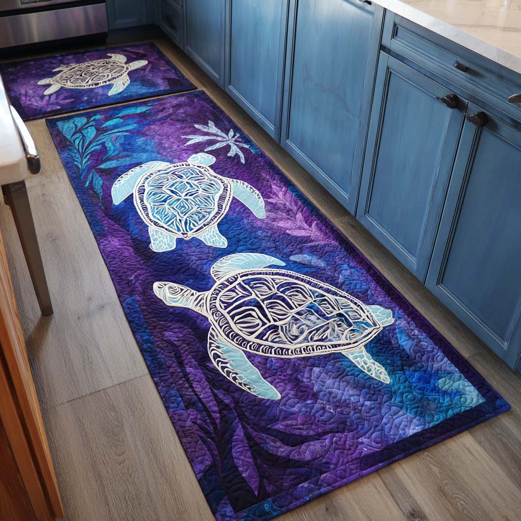 Non-slip kitchen rug with deep sea background NCU0NT11125