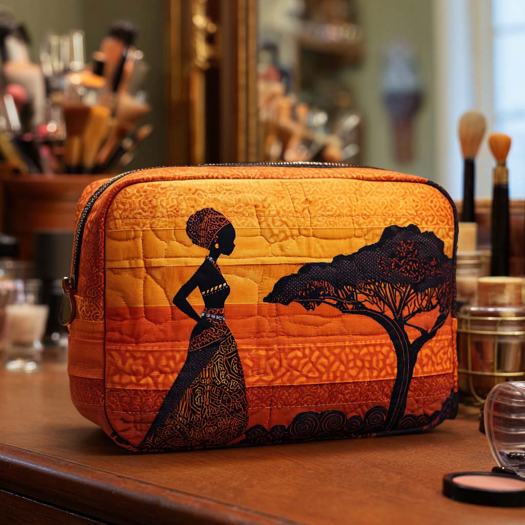 Quilted beauty case with desert pattern NCU0NT10372