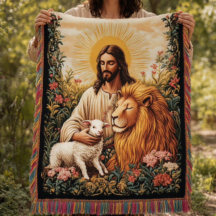Woven Faithful Comfort Blanket NCU0DV4237