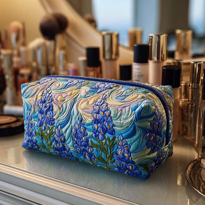 Quilted beauty case with floral pattern NCU0NT10303