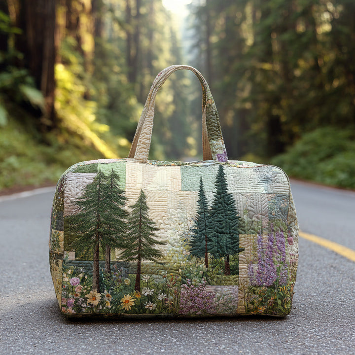 Quilted Travel Bag with Woodland Dream NCU0DV7506