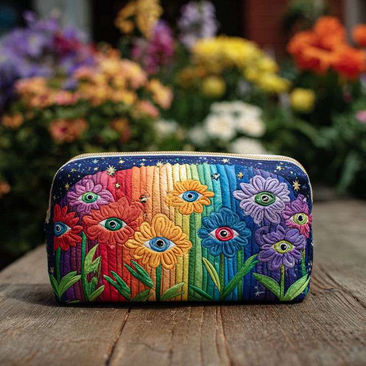 Quilted beauty case with retro forest NCU0PT9285