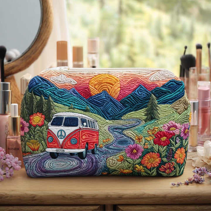 Quilted beauty case with free horizons NCU0PT9471