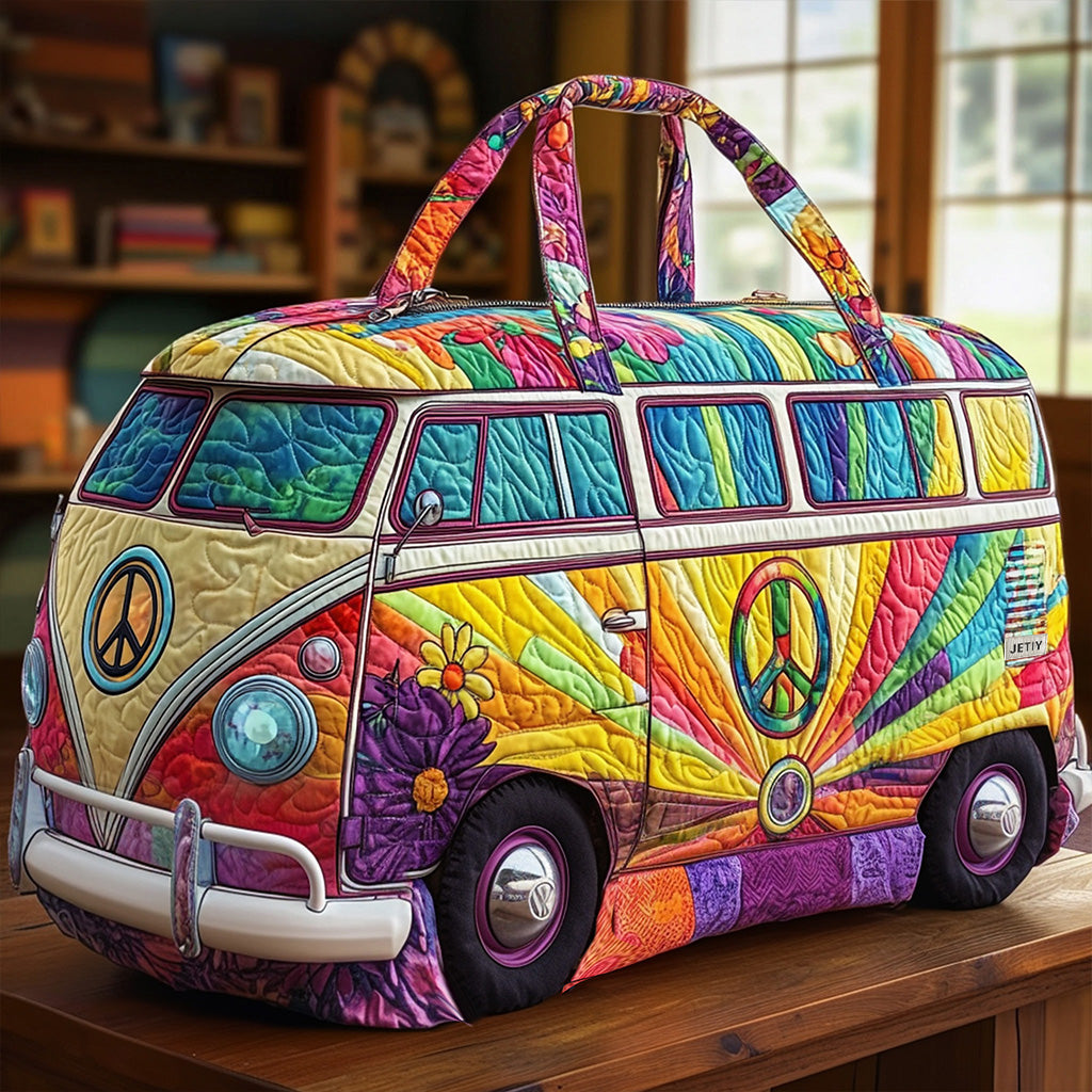 Quilted Travel Bag with Vintage Liberty Pattern NCU0PT8947