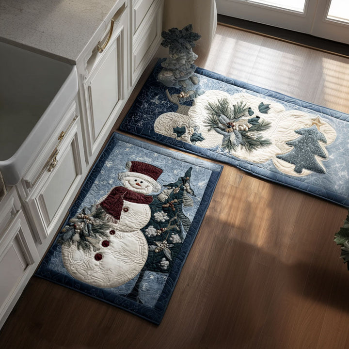 Cheerful Winter Non-Slip Kitchen Mat NCU0PT10155