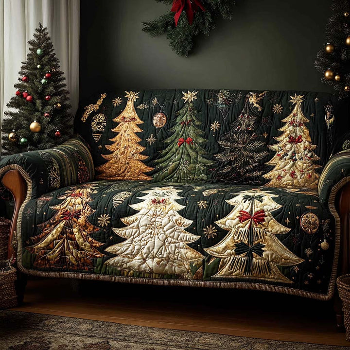 Quilted sofa cover with joyful heart NCU0NT10939