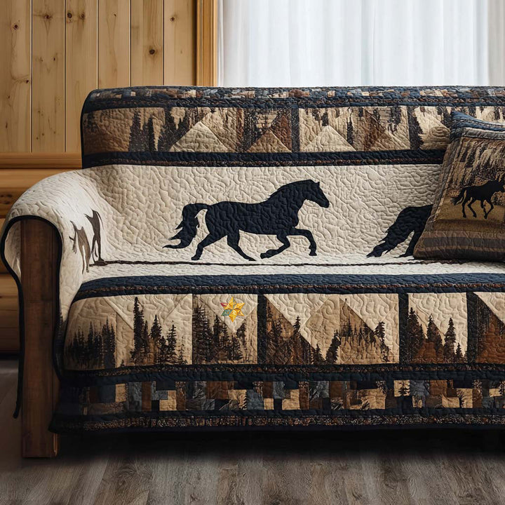 Quilted Sofa Cover in Western Style NCU0NT10831
