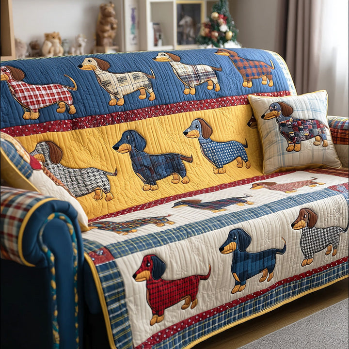 Quilted sofa cover in essential style NCU0TD2132