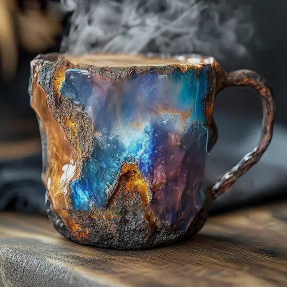 Mineral Crystal Infused Coffee Cups