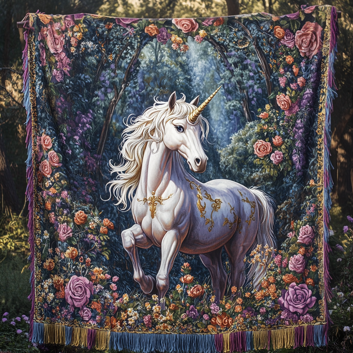 Moonlight Unicorn Woven Blanket NCU0DV3831