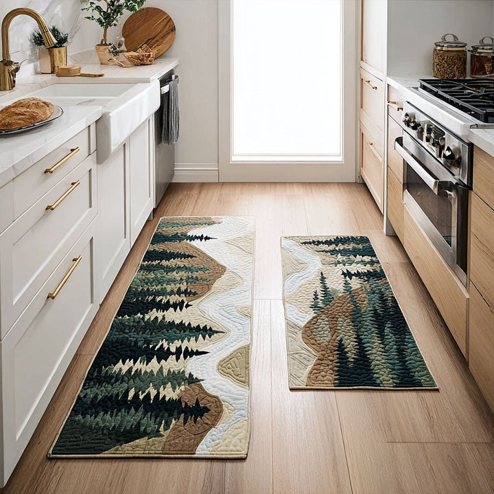 Non-slip Kitchen Mat with Natural Landscape NCU0DK11539