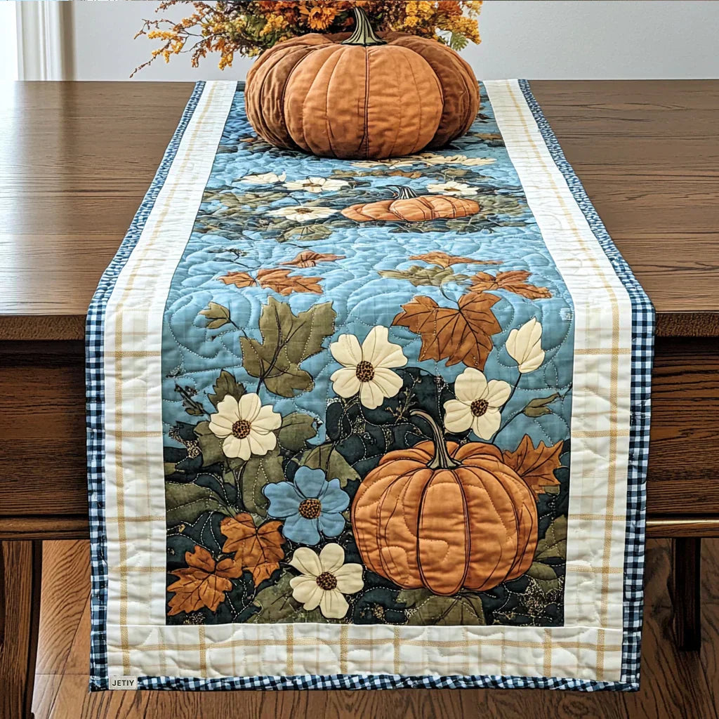 Quilted Tablecloth - Pumpkin Season
