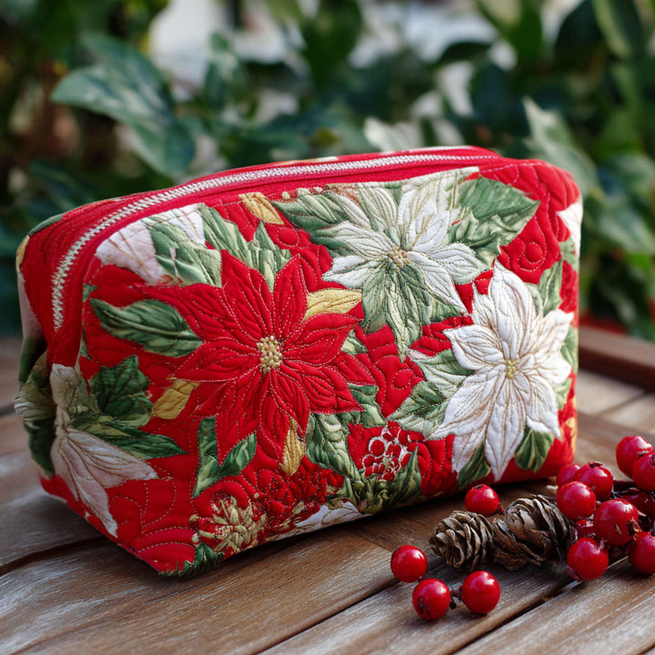 Quilted beauty case with luminous petal NCU0PT9273