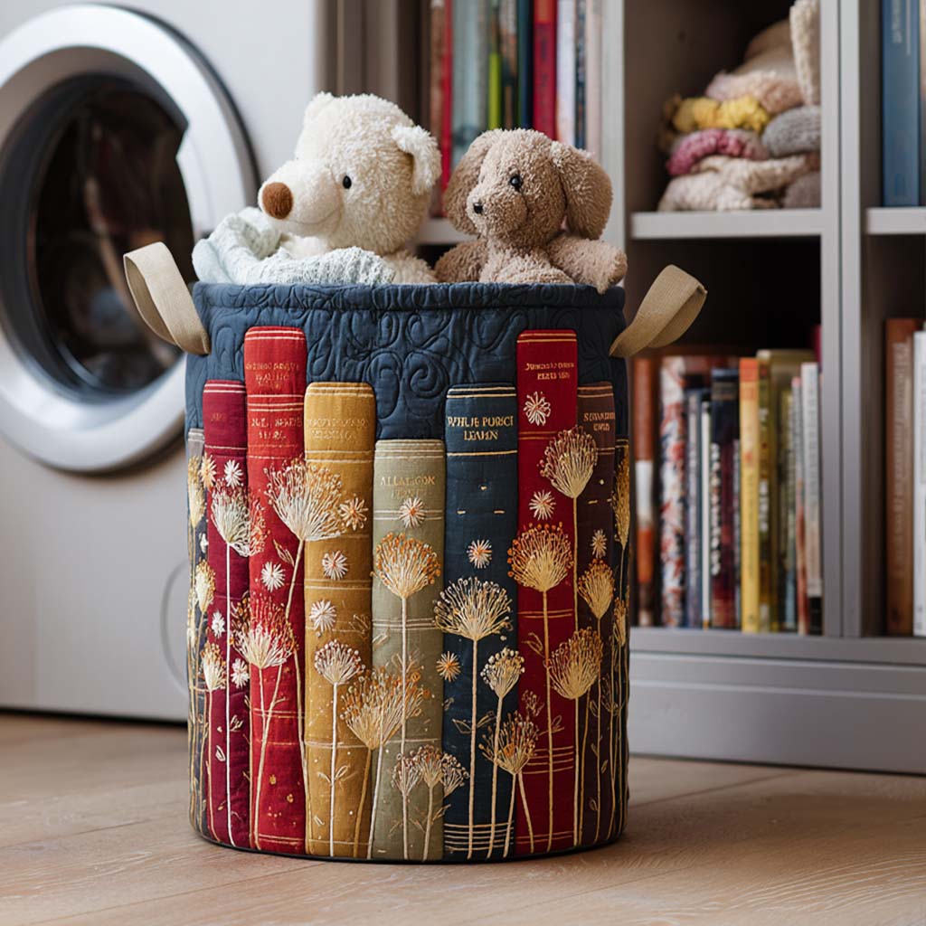 Quilted Laundry Basket in Classic Style NCU0QN007