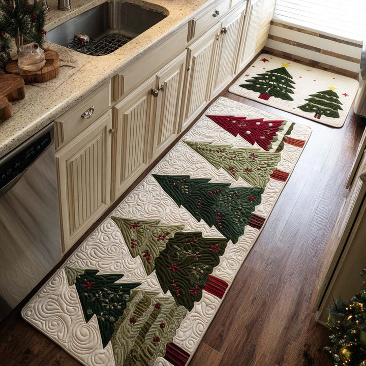 Classic Non-Slip Christmas Kitchen Mat NCU0VT323