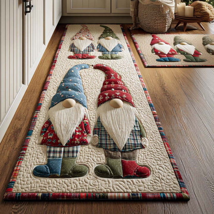 Non-slip Christmas kitchen rug with festive sparkles NCU0NT10924