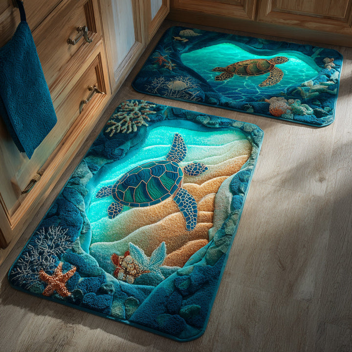 Serene Tide Kitchen Mat NCU0TD1442