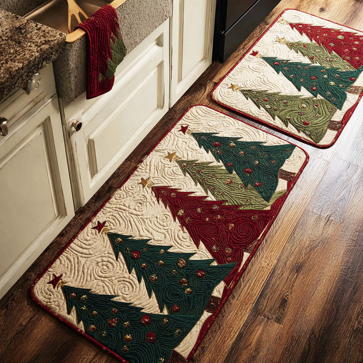 Non-slip kitchen mat with tree and bright path NCU0TD1723