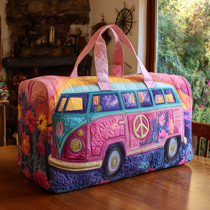 Quilted Travel Bag with Western Horse NCU0PT8957