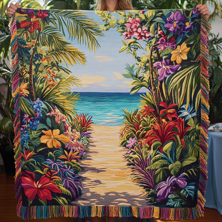 Woven Blanket Sofa Sunlit Shores NCU0VH3878