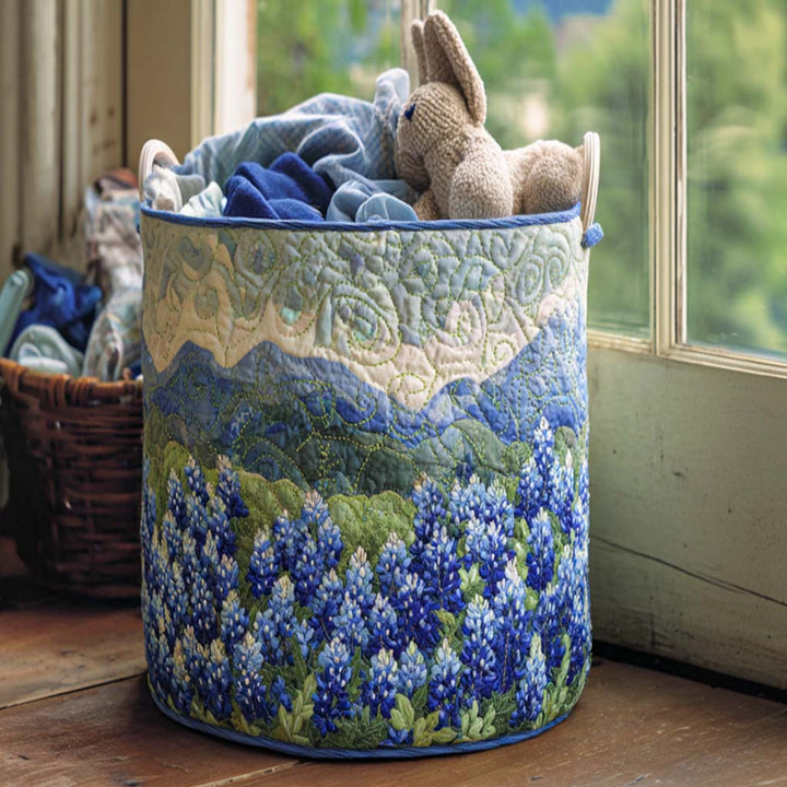 Quilted laundry basket in western style NCU0NNT1309