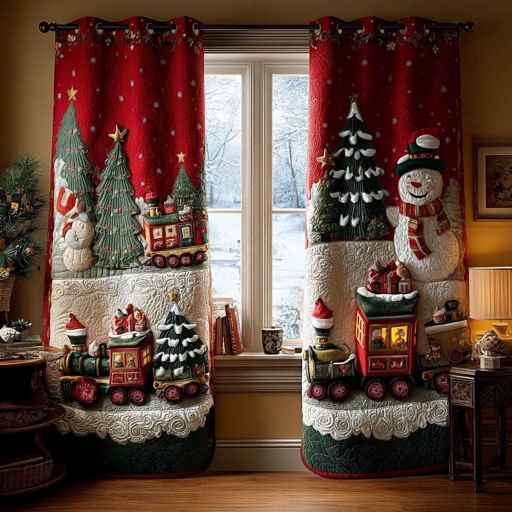 Quilted Curtains Tinsel Trails NCU0PT10214