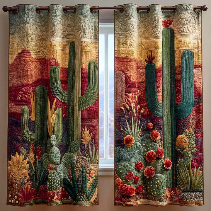 Wild Canyon Quilted Curtains NCU0XD2000