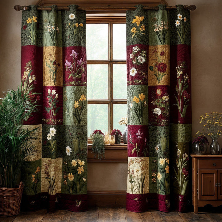 Quilted Curtains Wildflower Dreams NCU0PT11231