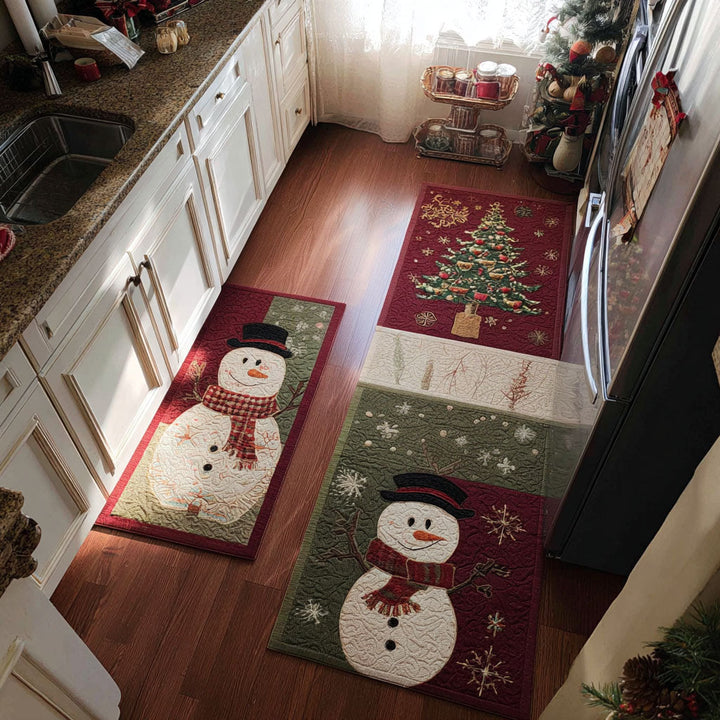 Classic Winter Non-Slip Kitchen Mat NCU0PT10159