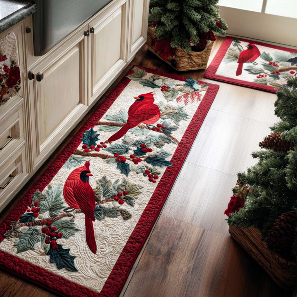 Classic Winter Non-Slip Kitchen Mat NCU0NT10927